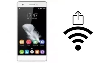 Como gerar um código QR com a senha Wifi em um Umax Visionbook P50 LTE