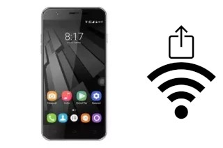 Como gerar um código QR com a senha Wifi em um Umax VisionBook P55 LTE Pro