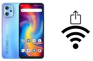 Como gerar um código QR com a senha Wifi em um UMIDIGI A13 PRO