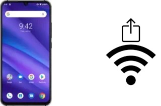 Como gerar um código QR com a senha Wifi em um UMIDIGI A5 Pro