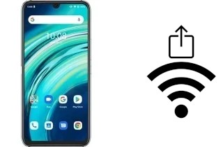 Como gerar um código QR com a senha Wifi em um UMIDIGI A9 Pro