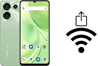 Como gerar um código QR com a senha Wifi em um Umidigi G9 5G