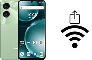 Como gerar um código QR com a senha Wifi em um Umidigi G9A