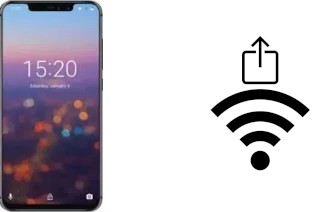 Como gerar um código QR com a senha Wifi em um UMIDIGI Z2 Special Edition