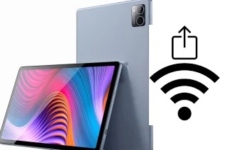 Como gerar um código QR com a senha Wifi em um Veidoo 10.4 inch 4G Tablet