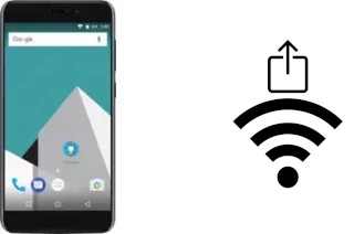 Como gerar um código QR com a senha Wifi em um Vernee M5