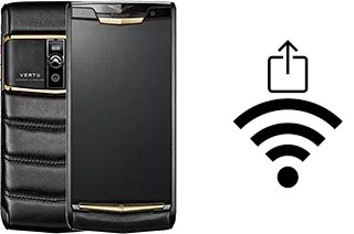 Como gerar um código QR com a senha Wifi em um Vertu Signature Touch (2015)