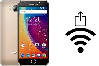 Como gerar um código QR com a senha Wifi em um verykool SL5565 Rocket