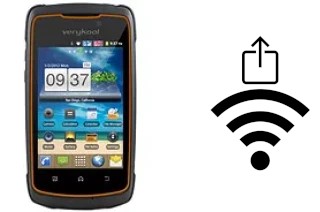 Como gerar um código QR com a senha Wifi em um verykool RS75