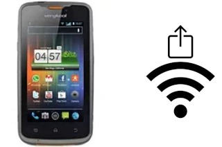 Como gerar um código QR com a senha Wifi em um verykool RS90