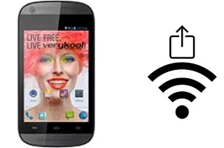 Como gerar um código QR com a senha Wifi em um verykool s3501 Lynx