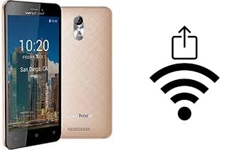 Como gerar um código QR com a senha Wifi em um verykool s5007 Lotus Plus