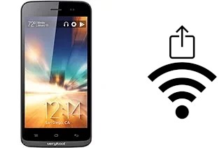 Como gerar um código QR com a senha Wifi em um verykool s5017 Dorado