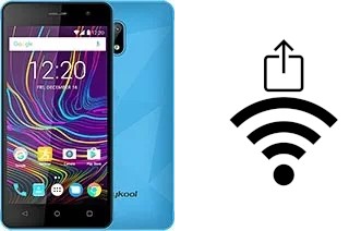 Como gerar um código QR com a senha Wifi em um verykool s5021 Wave Pro