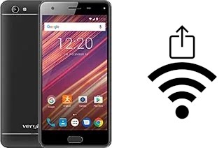 Como gerar um código QR com a senha Wifi em um verykool s5034 Spear Jr.