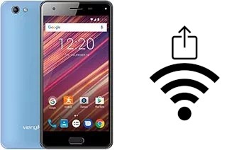 Como gerar um código QR com a senha Wifi em um verykool s5035 Spear