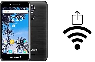 Como gerar um código QR com a senha Wifi em um verykool s5200 Orion