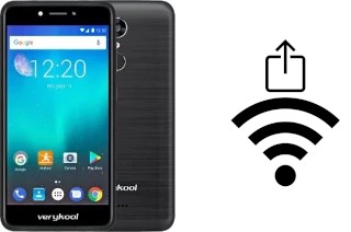 Como gerar um código QR com a senha Wifi em um verykool s5205 Orion Pro