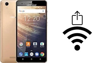 Como gerar um código QR com a senha Wifi em um verykool s5528 Cosmo