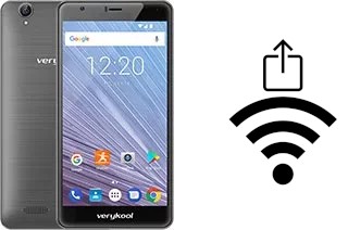 Como gerar um código QR com a senha Wifi em um verykool s6005X Cyprus Pro