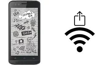 Como gerar um código QR com a senha Wifi em um verykool SL4500 Fusion