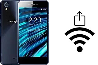 Como gerar um código QR com a senha Wifi em um verykool sl5050 Phantom