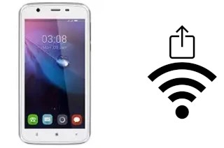 Como gerar um código QR com a senha Wifi em um Videocon Infinium Z45 Dazzle