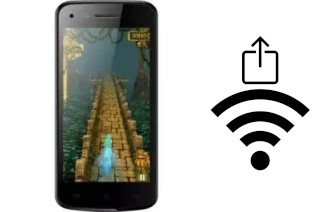 Como gerar um código QR com a senha Wifi em um ViewSonic V450 HD