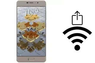 Como gerar um código QR com a senha Wifi em um Vivax Fly 4