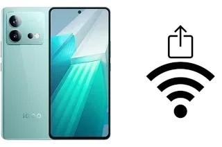 Como gerar um código QR com a senha Wifi em um vivo iQOO Neo8 Pro