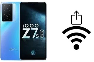 Como gerar um código QR com a senha Wifi em um vivo iQOO Z7s