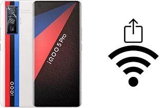 Como gerar um código QR com a senha Wifi em um vivo iQOO 5 Pro 5G