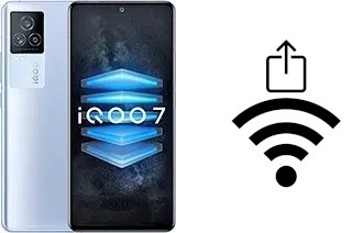 Como gerar um código QR com a senha Wifi em um vivo iQOO 7