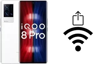 Como gerar um código QR com a senha Wifi em um vivo iQOO 8 Pro