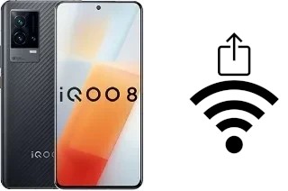 Como gerar um código QR com a senha Wifi em um vivo iQOO 8