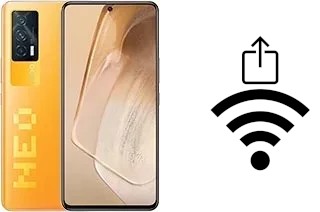 Como gerar um código QR com a senha Wifi em um vivo iQOO Neo5