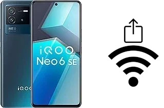 Como gerar um código QR com a senha Wifi em um vivo iQOO Neo6 SE