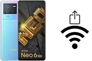 Como gerar um código QR com a senha Wifi em um vivo iQOO Neo 6