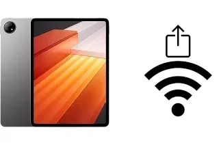 Como gerar um código QR com a senha Wifi em um vivo iQOO Pad