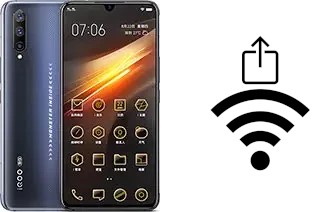 Como gerar um código QR com a senha Wifi em um vivo iQOO Pro 5G