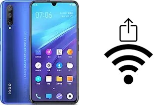 Como gerar um código QR com a senha Wifi em um vivo iQOO Pro