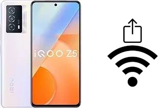 Como gerar um código QR com a senha Wifi em um vivo iQOO Z5