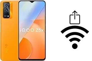 Como gerar um código QR com a senha Wifi em um vivo iQOO Z5x