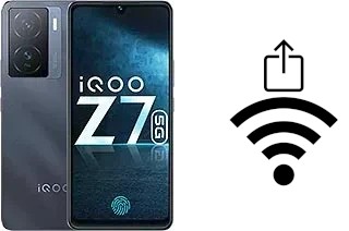 Como gerar um código QR com a senha Wifi em um vivo iQOO Z7