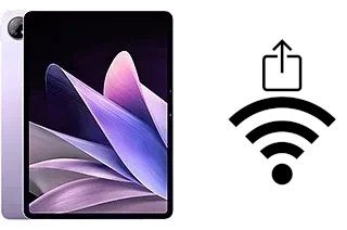 Como gerar um código QR com a senha Wifi em um vivo Pad2