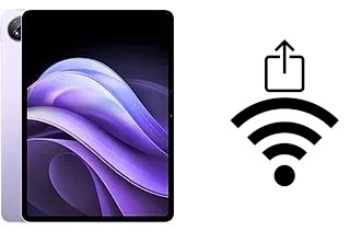 Como gerar um código QR com a senha Wifi em um vivo Pad3