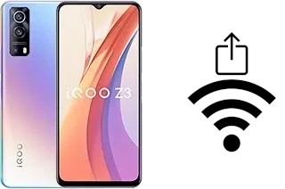 Como gerar um código QR com a senha Wifi em um vivo iQOO Z3