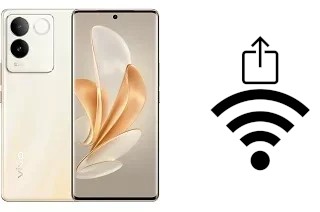 Como gerar um código QR com a senha Wifi em um vivo S17e