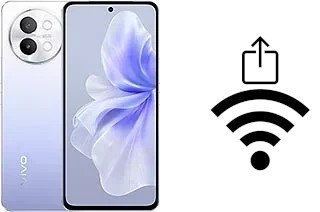 Como gerar um código QR com a senha Wifi em um vivo S18e