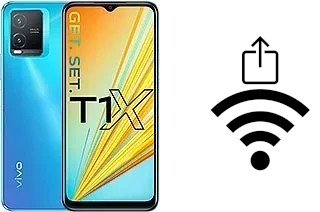 Como gerar um código QR com a senha Wifi em um vivo T1x (India)